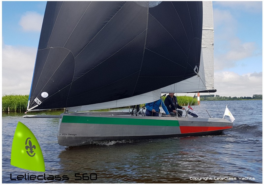 LelieClass 560 proefvaart met  Yacht