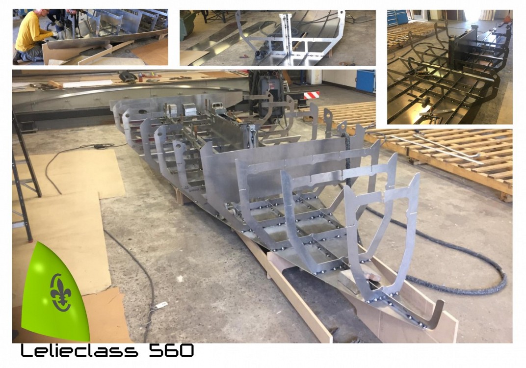Nieuwe LelieClass 560 in aanbouw